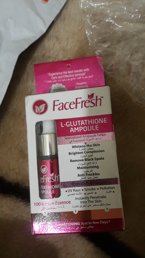 face fresh l glutathione ampoule review FACEFRESH L-GLUTATHIONE AMPOULE – Slique Beauty Limited main image 0