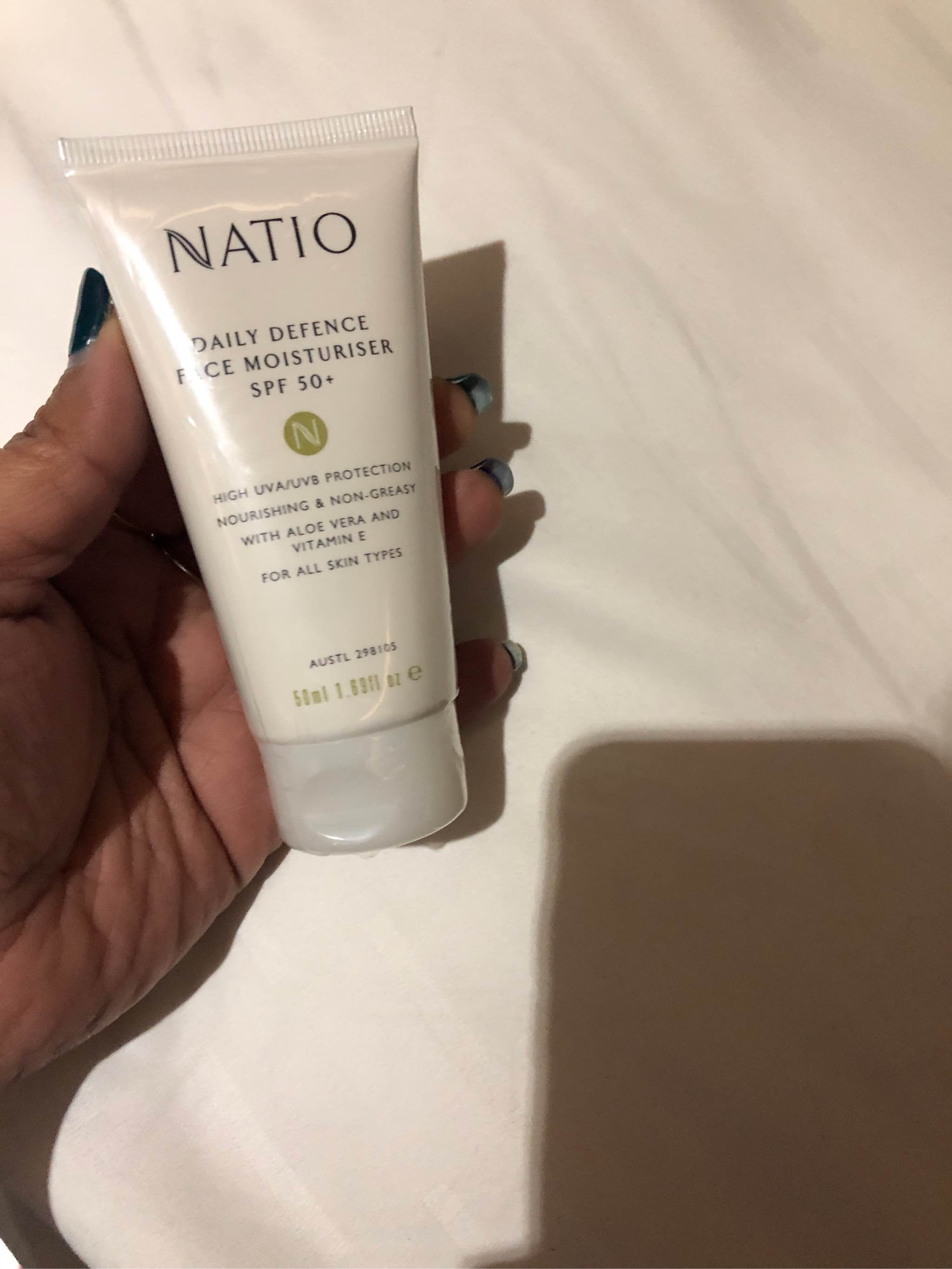 natio daily defence moisturiser