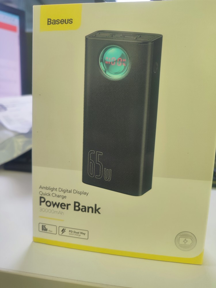 Baseus Amblight 65W PD Power Bank 30000mAh PRICE IN PAKISTAN