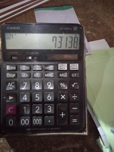 Casio dj1200 online calculator