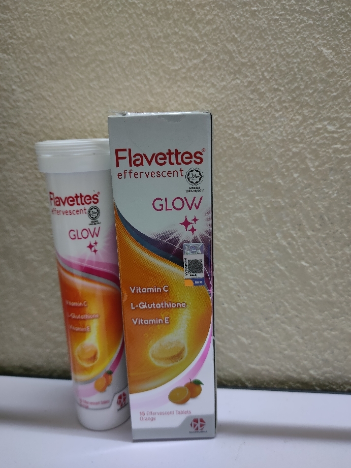 Flavettes Effervescent Vitamin C 1000mg Glow 15s Exp Date 03 2023 Lazada