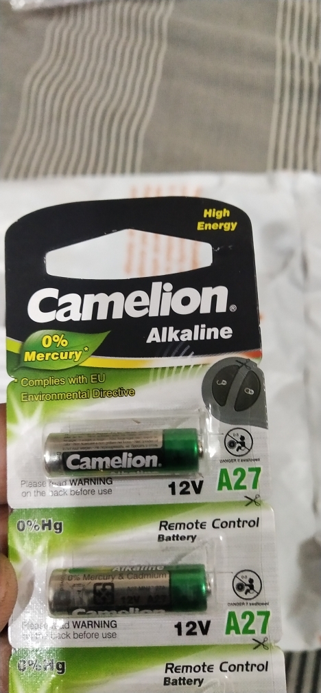 Camelion Batterie A27: 5er-Pack Alkaline-Batterien Typ LR27A, 12 V (Batterien  12 Volt)