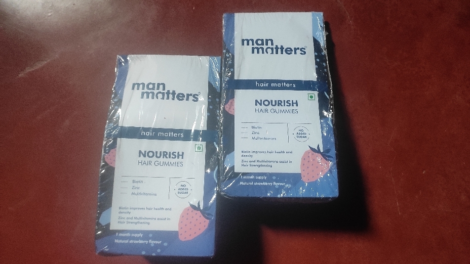 Man Matters Biotin Hair Gummies (No Added Sugar) (30 N): Buy Online at Best  Prices in Bangladesh 