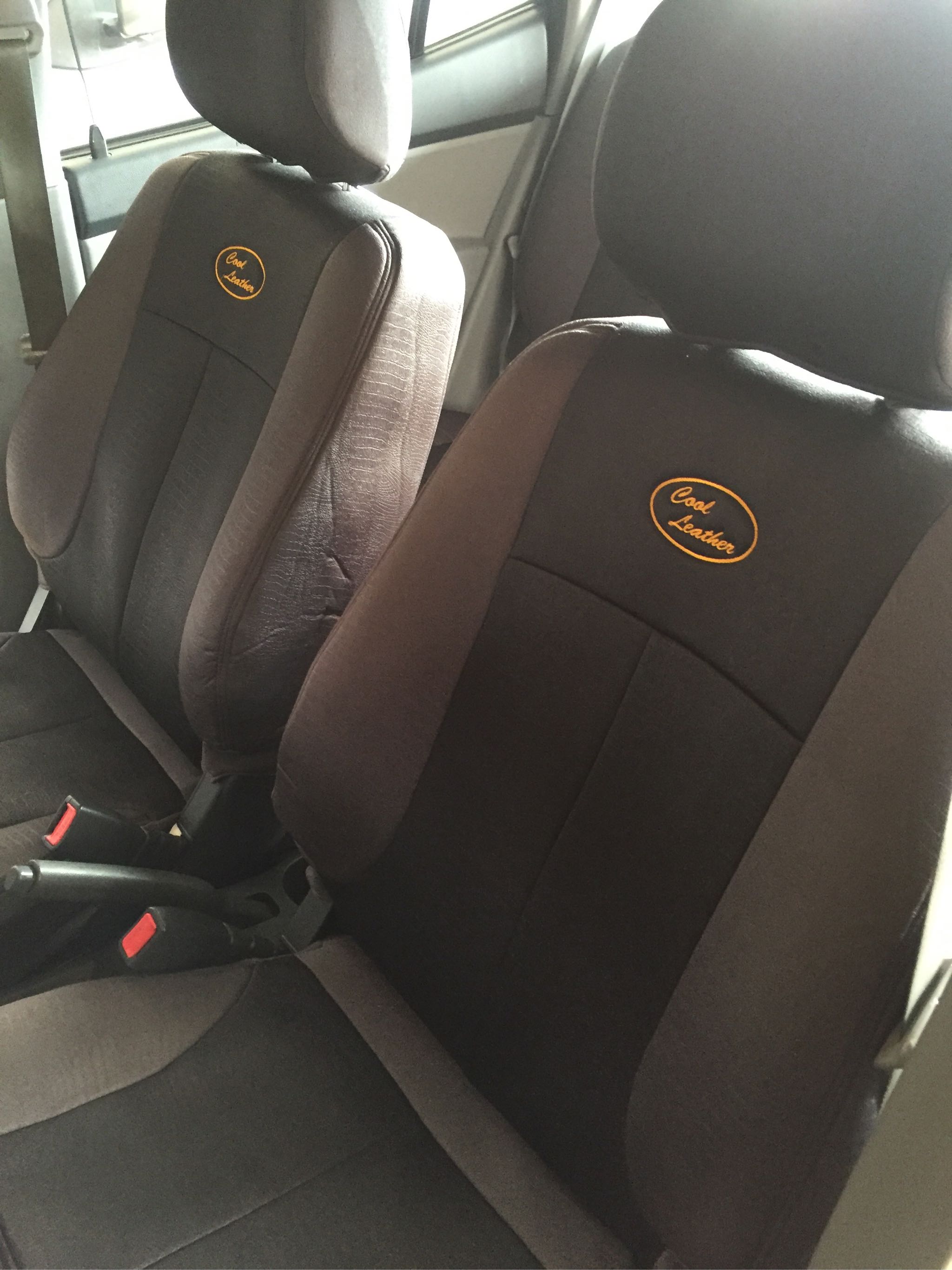 Naza Sutera Forza Cool Leather Coolmax Custom Fitting Cushion Cover Car Seat