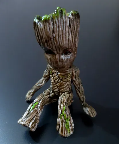 Guardians of the Galaxy Baby Groot Figure Figurine Flowerpot Pen Pot Toy  Desk Table Decor - intl