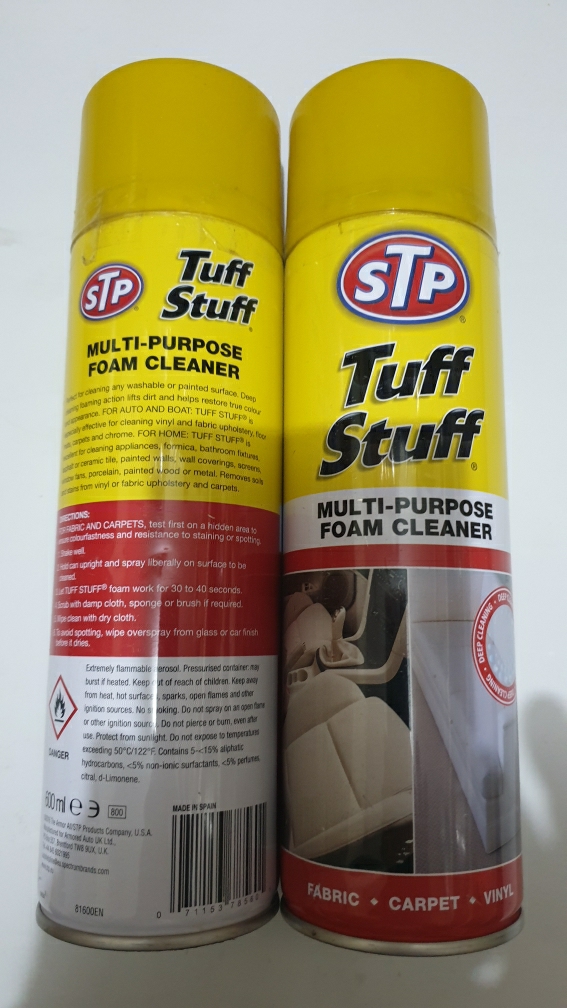 STP TUFF STUFF MULTI-PURPOSE FOAM CLEANER - Pack of 2 Bottles
