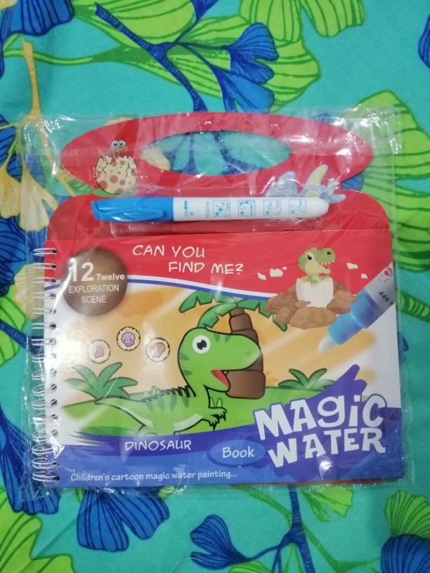 Magic Water Drawing Book Coloring Doodle Reusable Activity Book