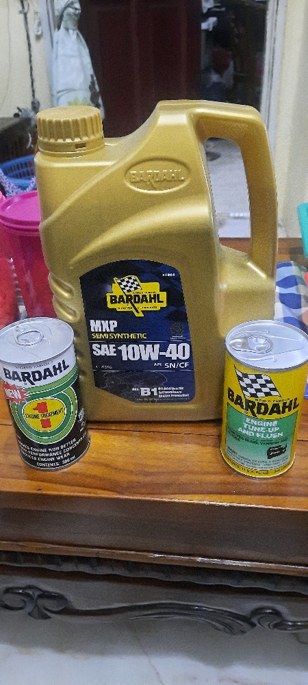 BARDAHL SEMI SYNTHETIC ENGINE OIL SAE 10W-40 (API SN/CF)