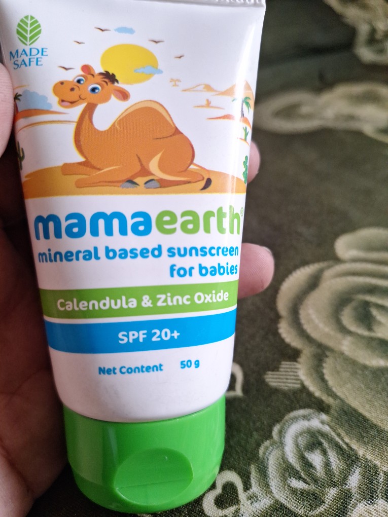 Mamaearth baby hot sale sunscreen