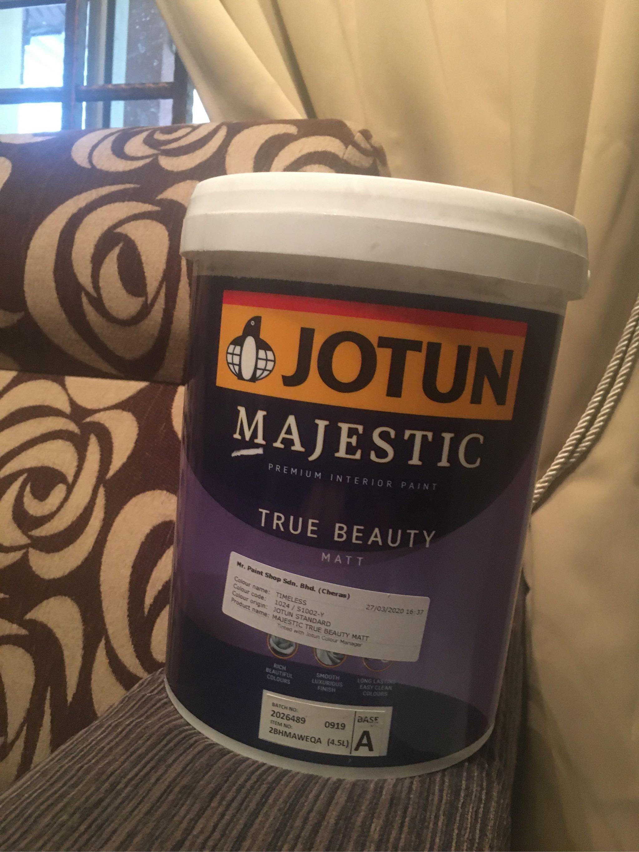 5l Jotun Majestic True Beauty Matt 1024 Timeless Lazada 5l Jotun Majestic True Beauty Matt 1024 Timeless Lazada