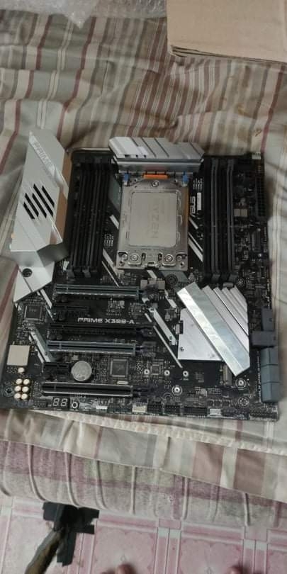 PRIME X399-A Motherboard + AMD Ryzen Threadripper 1920X