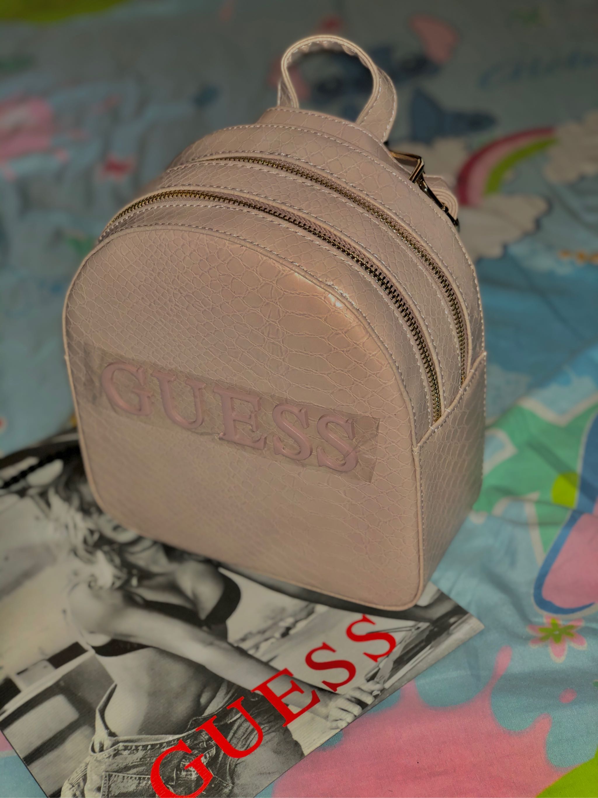 guess cora mini backpack