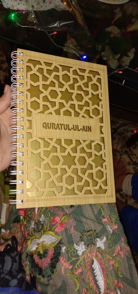  diary - notebook - wooden cover - unique gift item - laser engraved - creative bundles