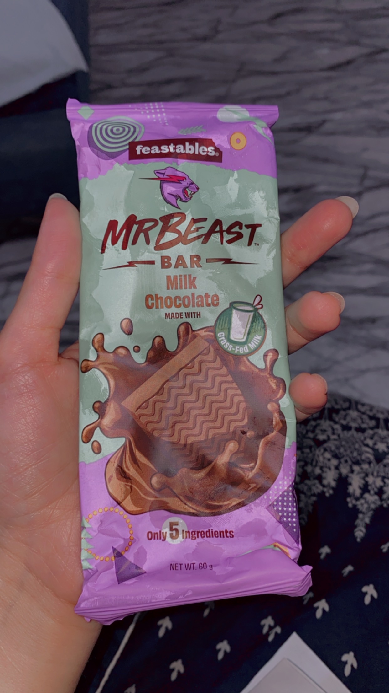 Feastables MrBeast Bar Milk Chocolate 60g | Daraz.pk