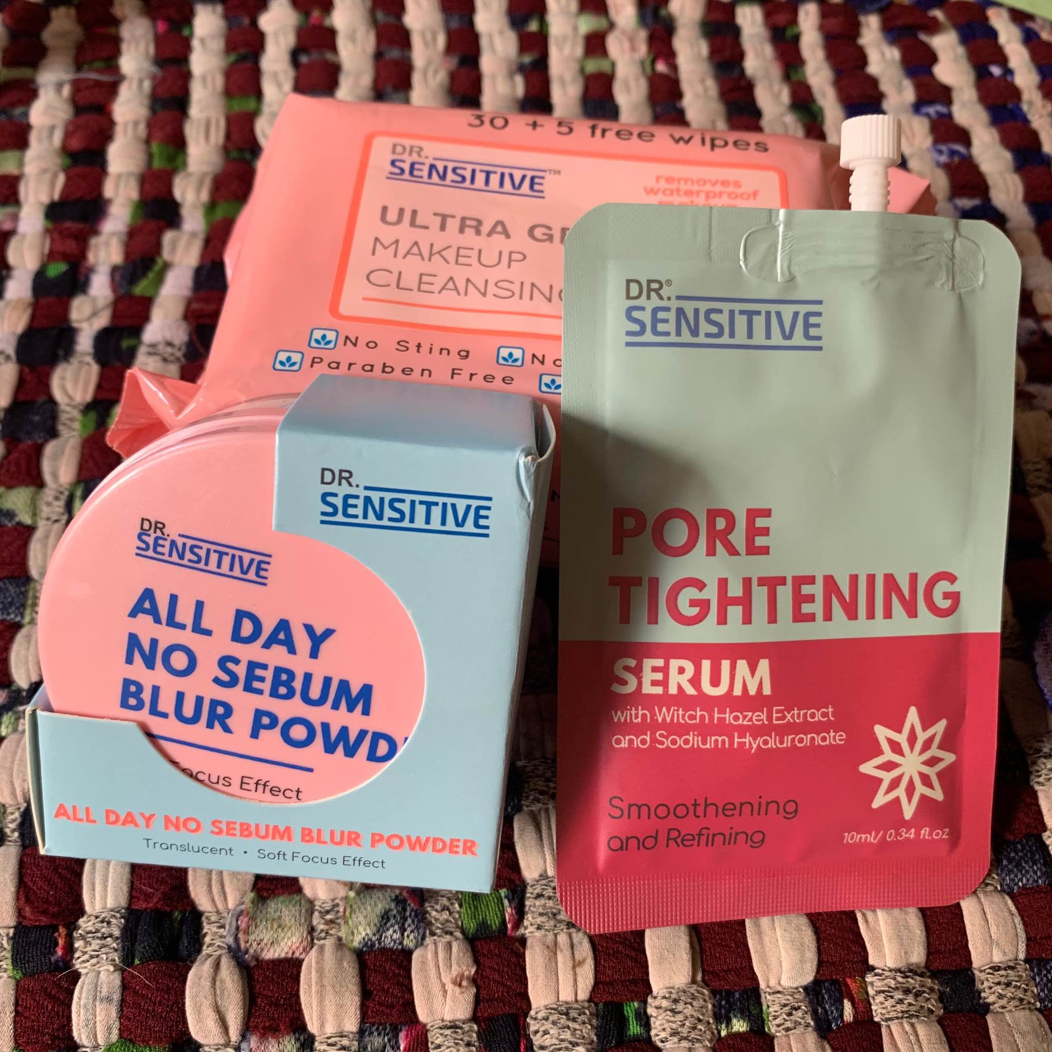 dr sensitive pore tightening serum