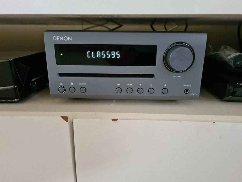 Denon D T1 Hifi Mini System With Fm Am Cd And Bluetooth Lazada Singapore