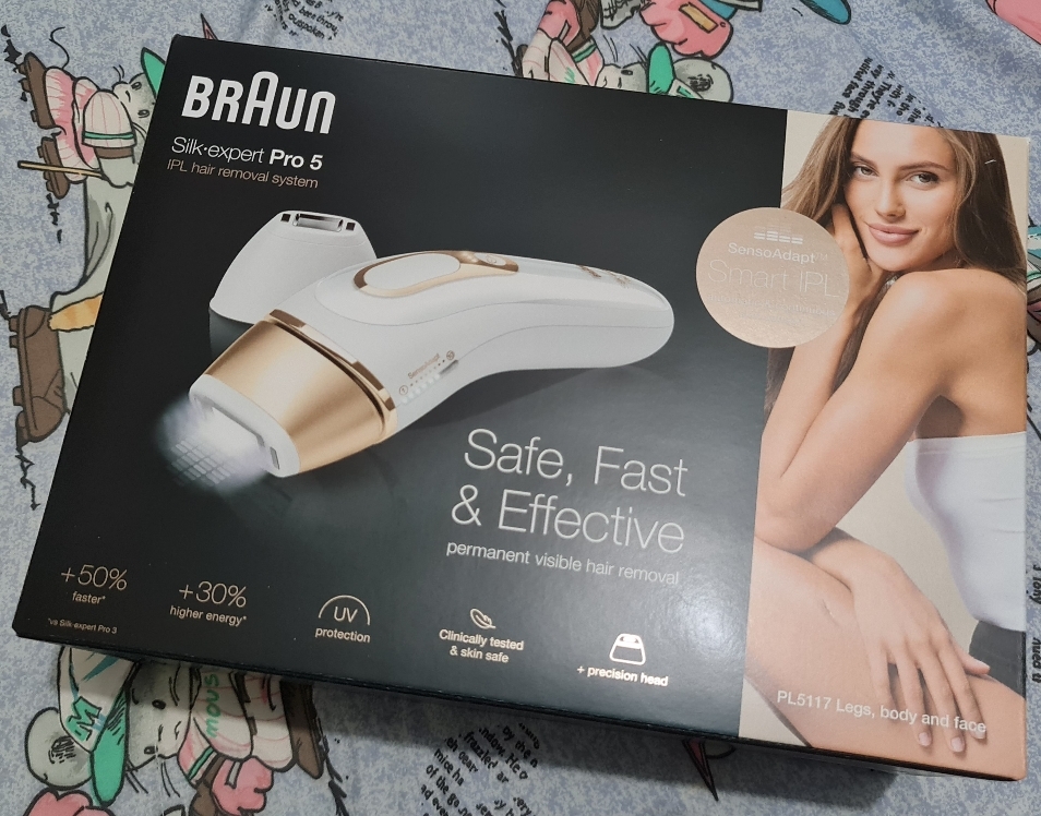 Braun IPL Silk·expert Pro 5 PL5117 Latest Generation IPL 400,000 flashes,  Permanent Visible Hair Removal - Go Hairless