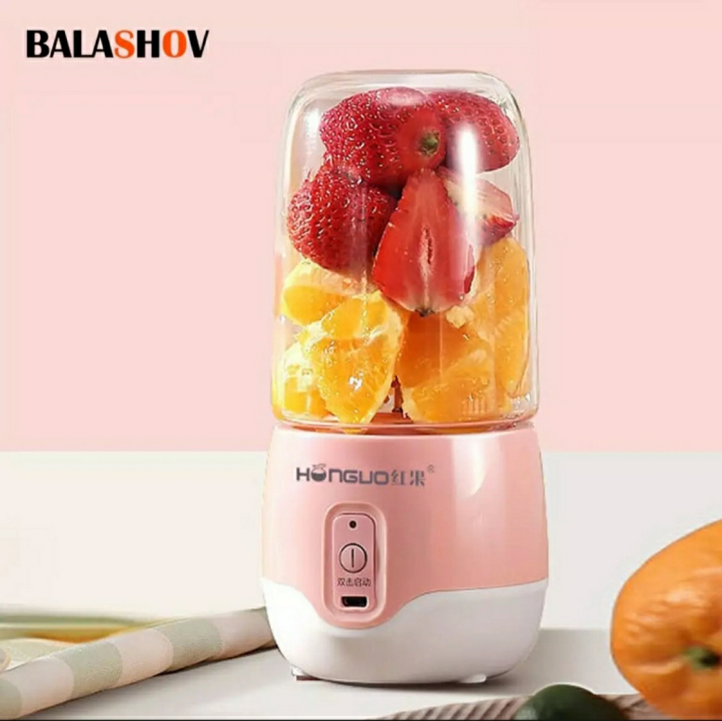 300ml Portable Multifunctional Manual Juicer Cup Kitchen Tools orange