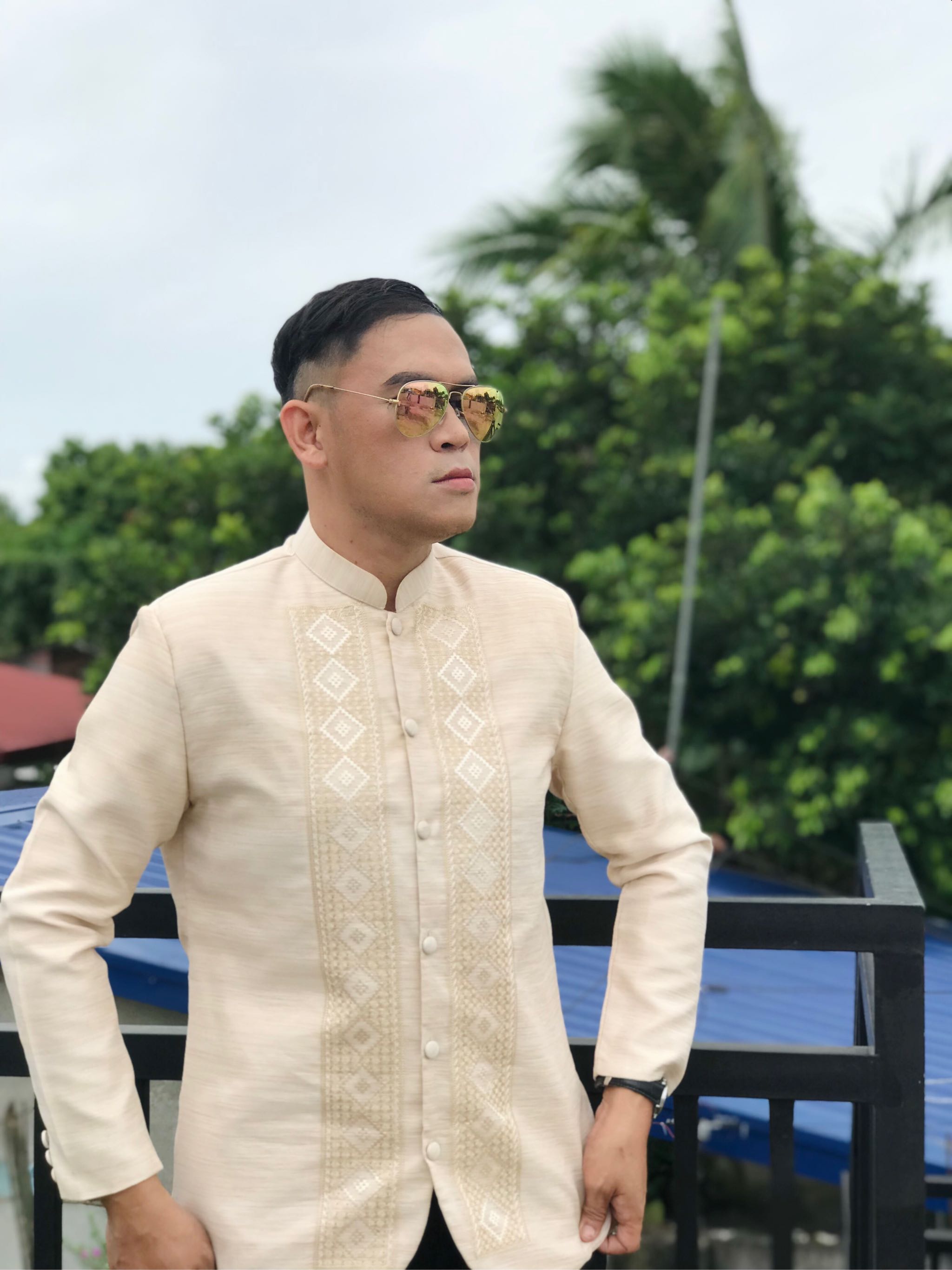Special Coat Barong Chinese Collar 