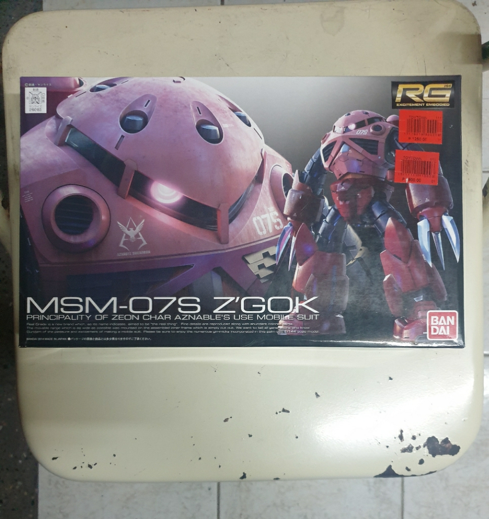 Gundam JP - RG 1/144 MSM-07S Z'Gok | Lazada PH