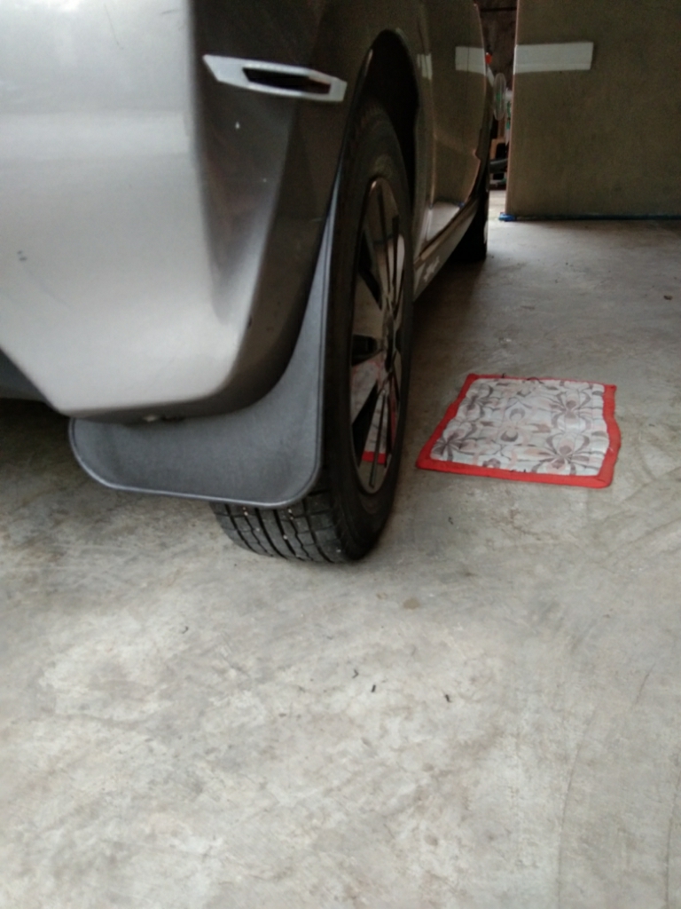 celerio mudguard