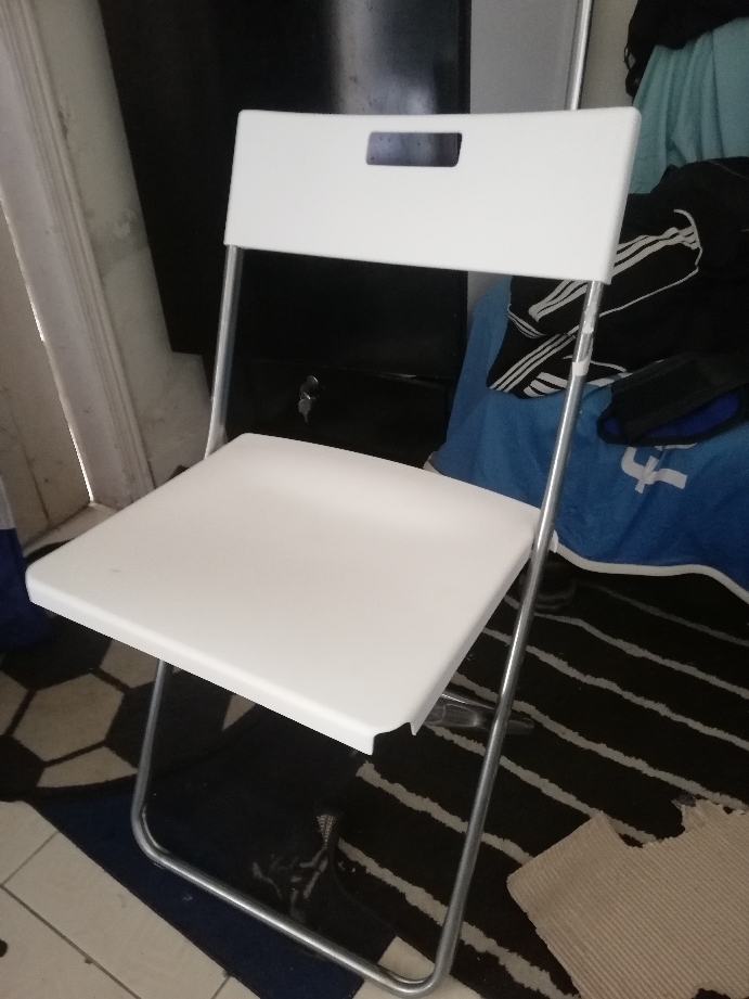 Gunde Folding Chair White IKEA GUNDE Foldable Chair White Color
