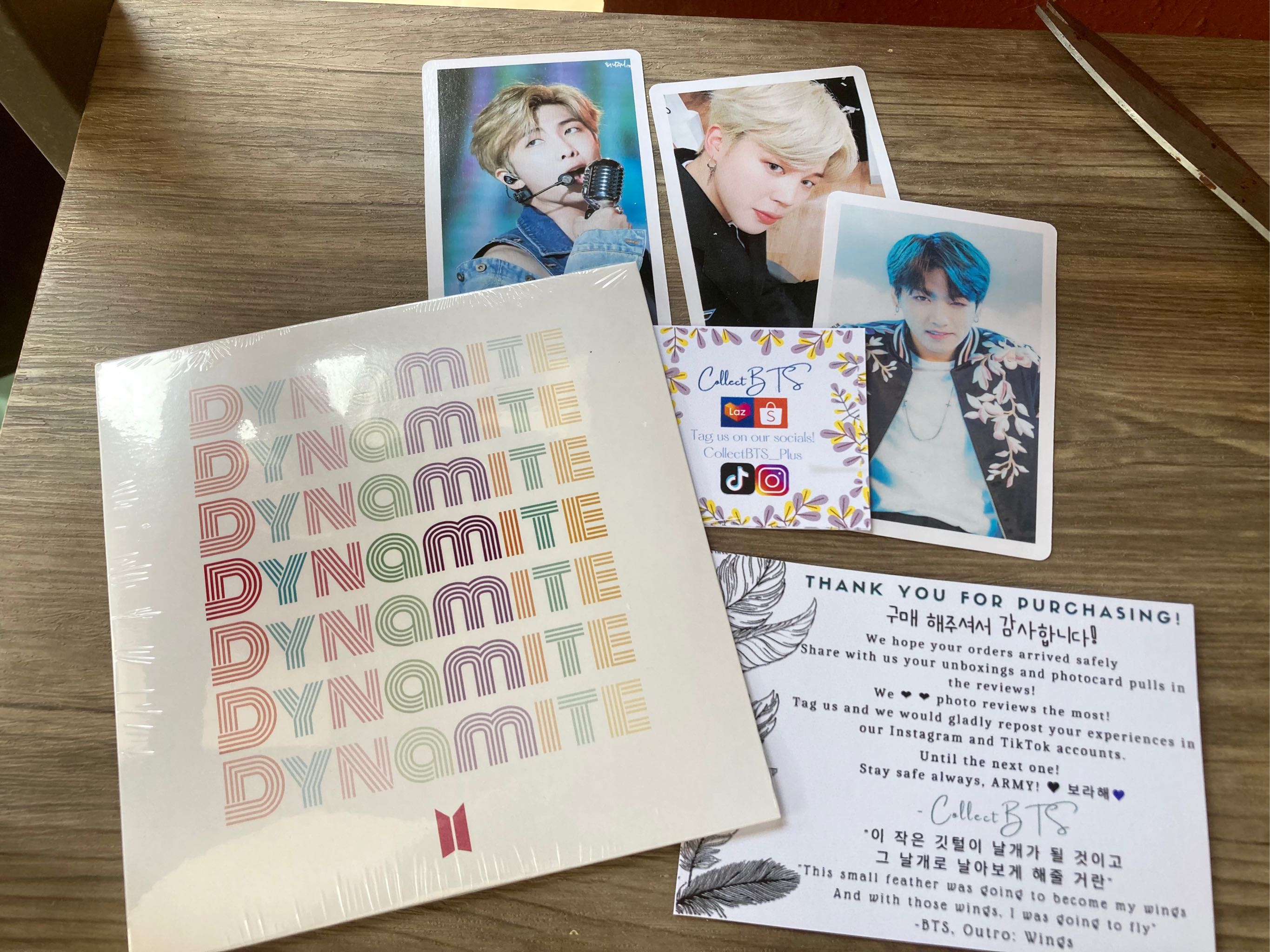 BTS DYNAMITE LIMITED EDITION CD ♪US ONLY-