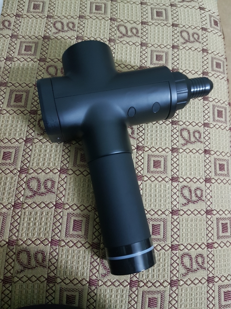 Massage Percussion Massager Muscle Vibration Relaxation Black Speed Vibration Muscle Massager US Plug