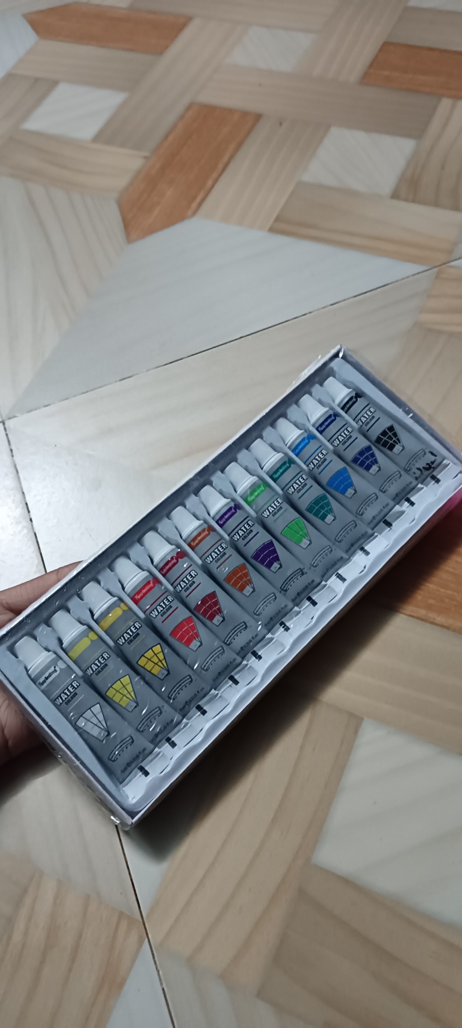 Keep Smiling Professional 24 Farben Aquarelle Solid Water color Paint Set mit Kü Keep Smiling Professional 24 Farben Aquarelle Solid Water color Paint Set mit Kü