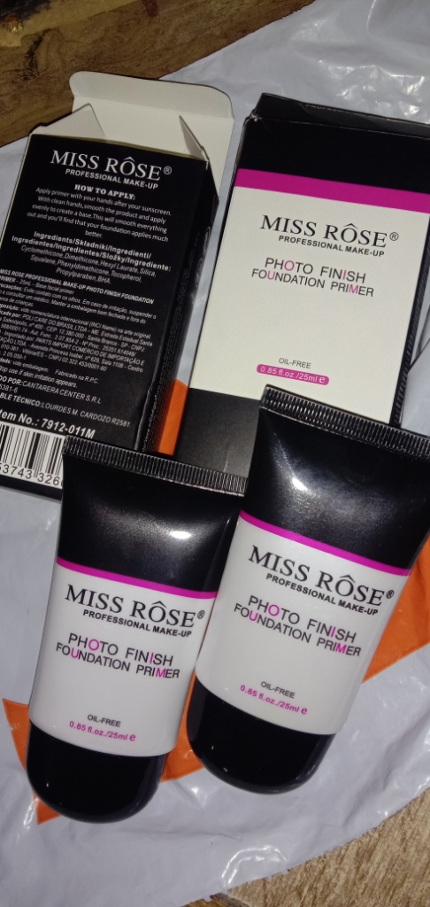  Miss Rose Photo Finish Foundation Primer