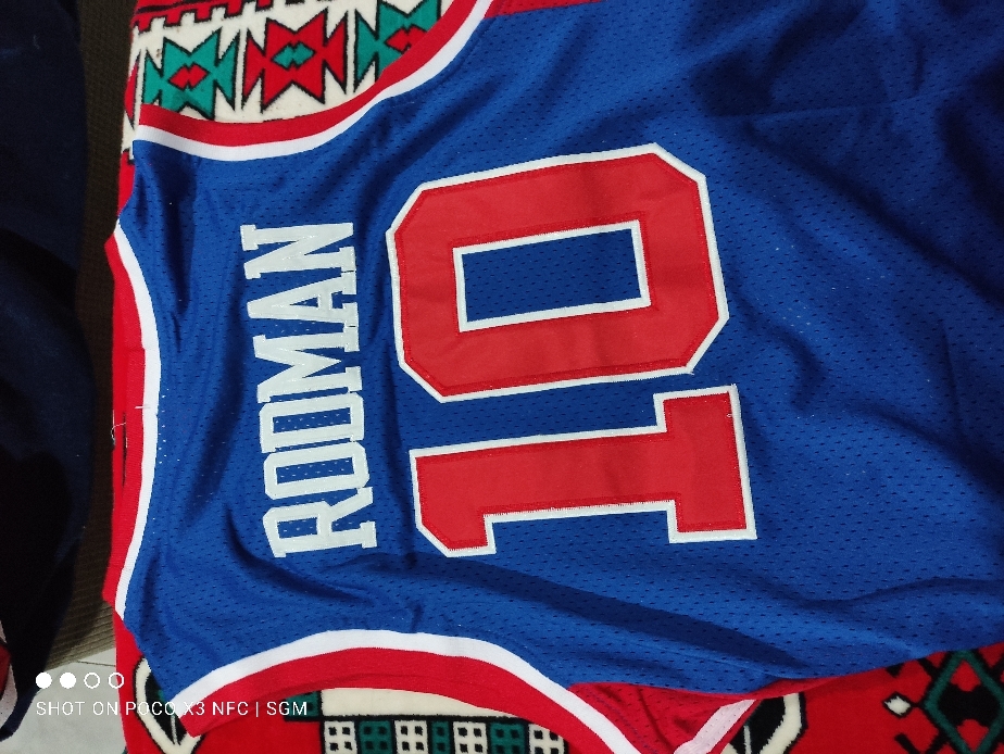 Buy NBA DETROIT PISTONS 1988-89 ROAD SWINGMAN JERSEY DENNIS RODMAN for EUR  111.90 on !