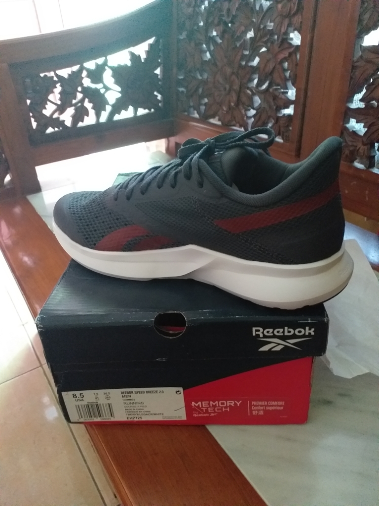 Reebok Men Running Speed Breeze Shoes [REE1-EH2725] Lazada