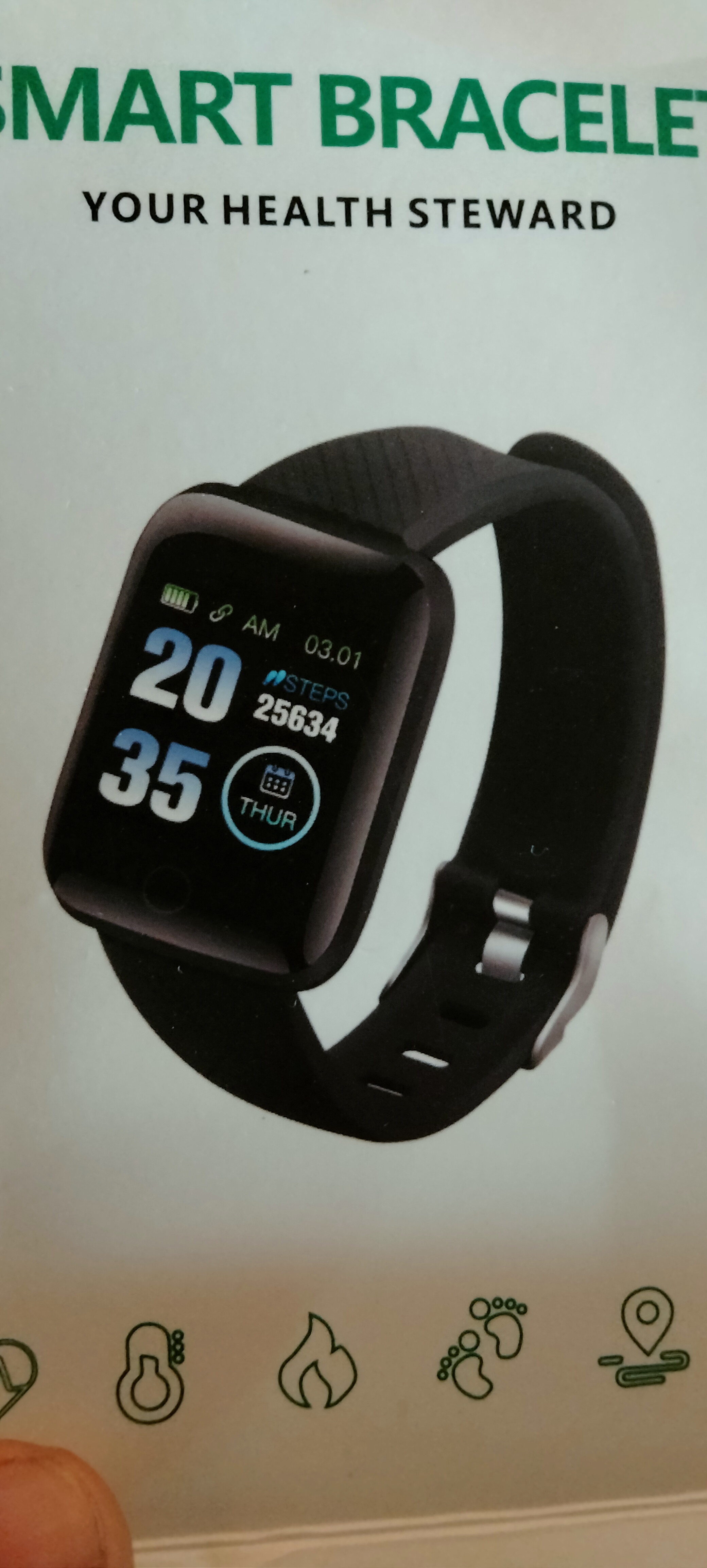 Smart Bracelet Your Health Steward Como Funciona Como Configurar