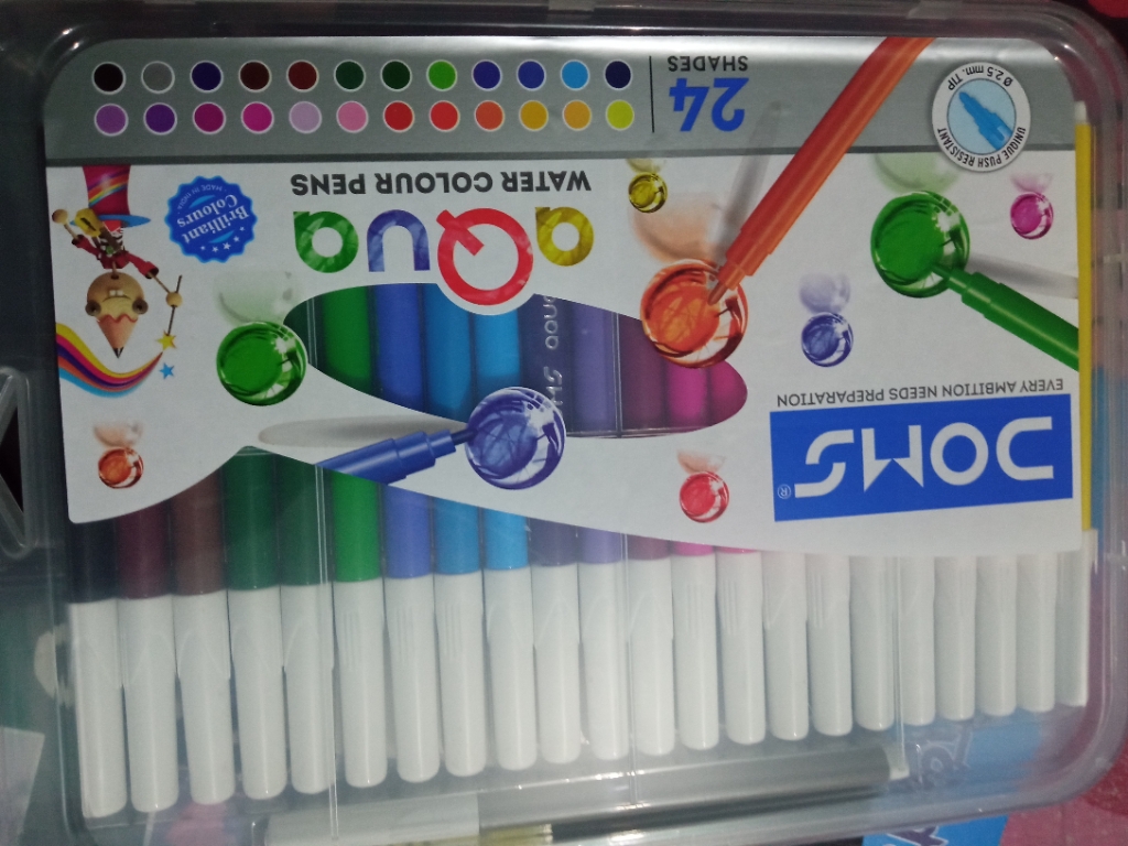  Doms Aqua 24 Shades Watercolour Sketch Pen Set