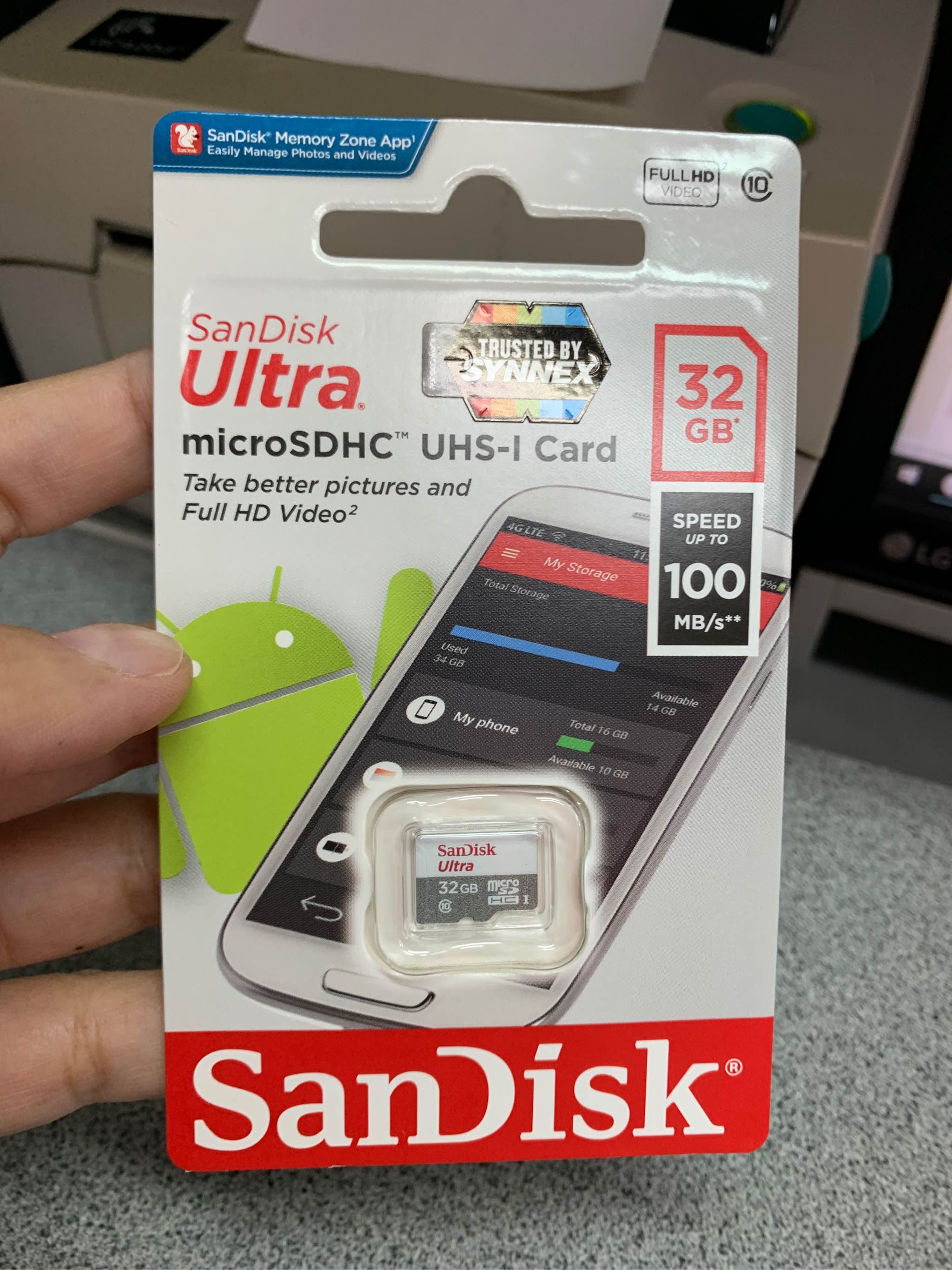 SanDisk Ultra Micro SD Card 32GB (SDSQUNR-032G-GN3MN) 100mb/s 533x Class10  ประกัน 7 ปี Memory MicroSD เมมโมรี่ ใส่โทรศัพท์ กล้องติดรถ กล้องถ่ายภาพ  กล้องวงจรปิด กล้อง IP Camera | Lazada.co.th