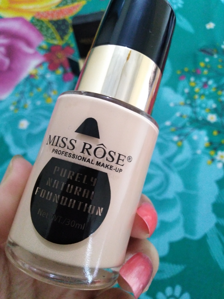 Miss Rose Purely Natural Liquid Foundation Base Makeup - 30ml ( 6 Shades Available )