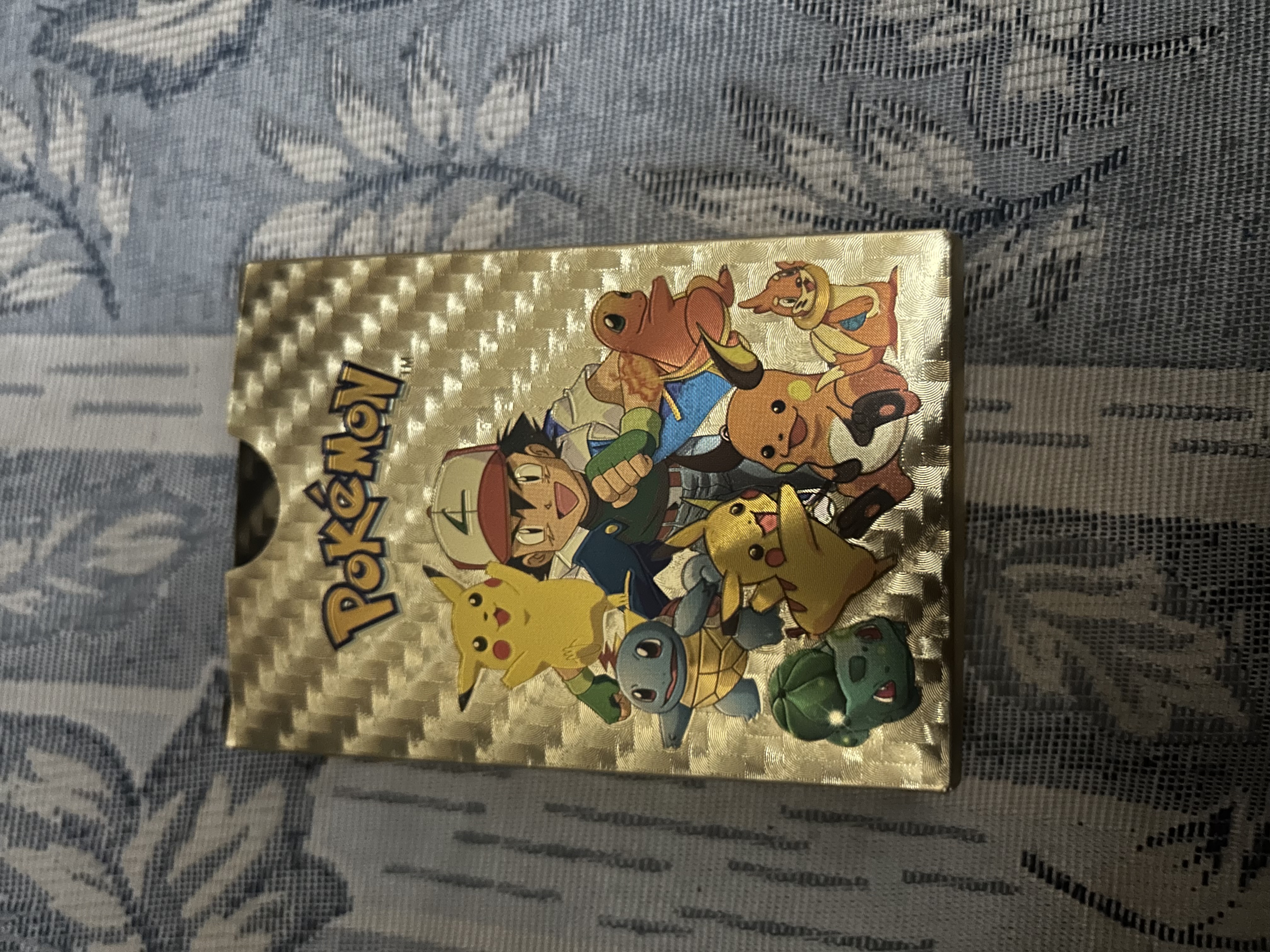 55pcs Pokemon Gold Foil Cards Anime Cartoon Pokemon English Version Tcg Card  For Fans Collection | Daraz.pk