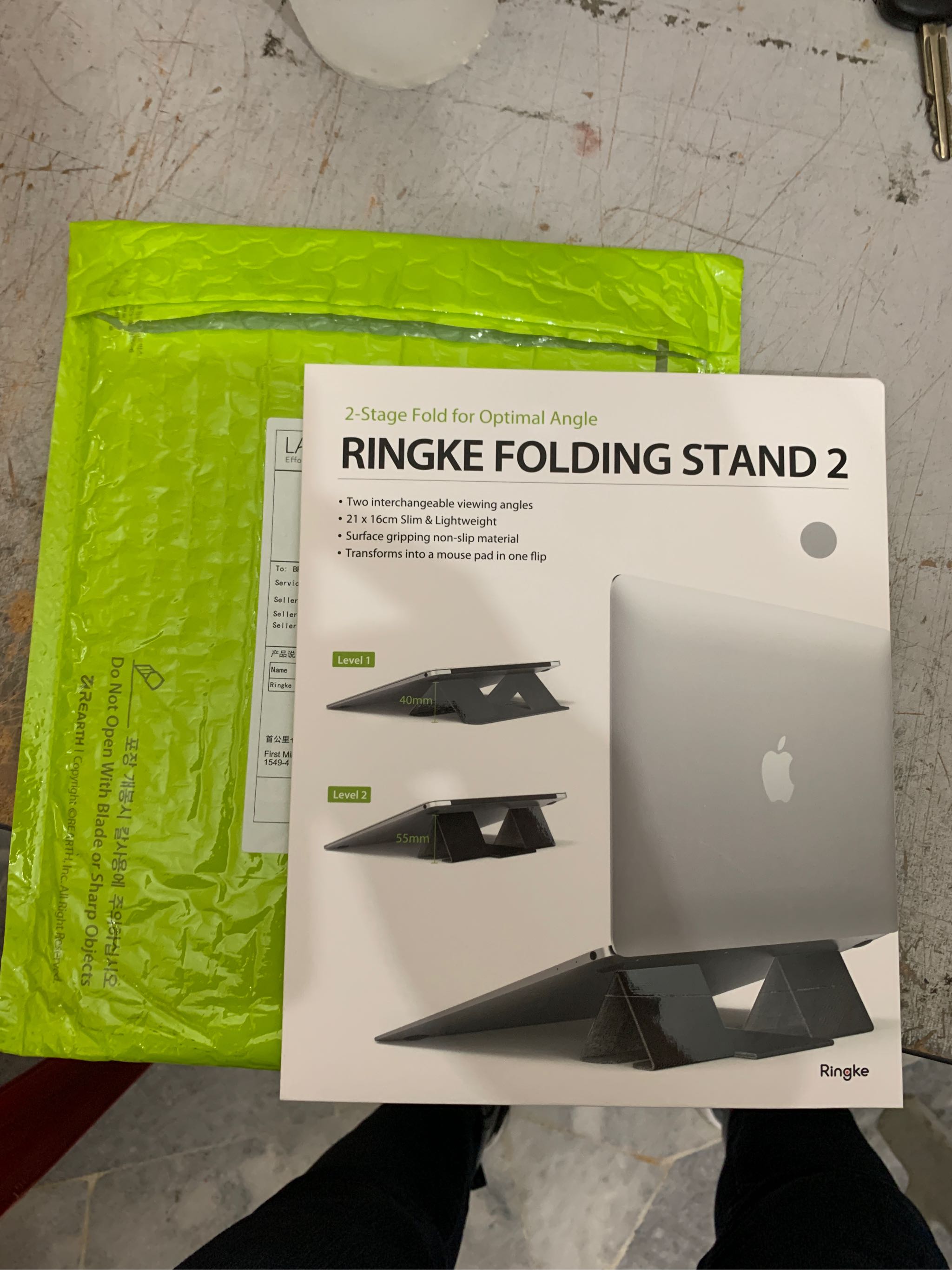 Ringke Metal Outstanding Laptop Stand – Ringke Malaysia