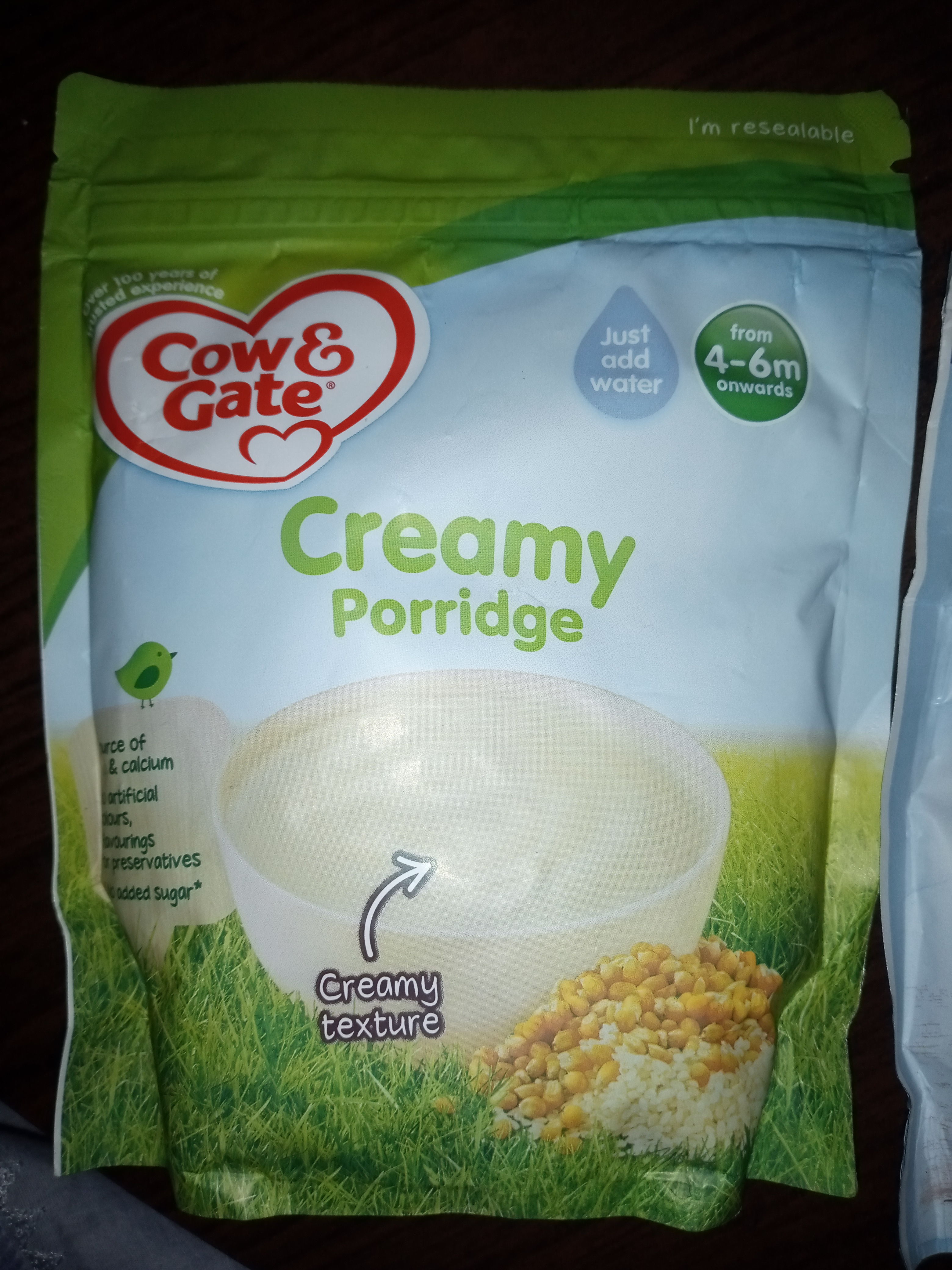 Cow and best sale gate creamy porridge