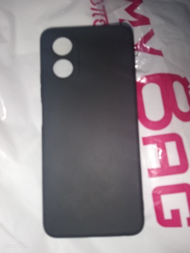 Cover OPPO A38 / A18 – Custodia Antiurto Con Anello 360° E Supporto Magnetico – TPU + PC, Nero