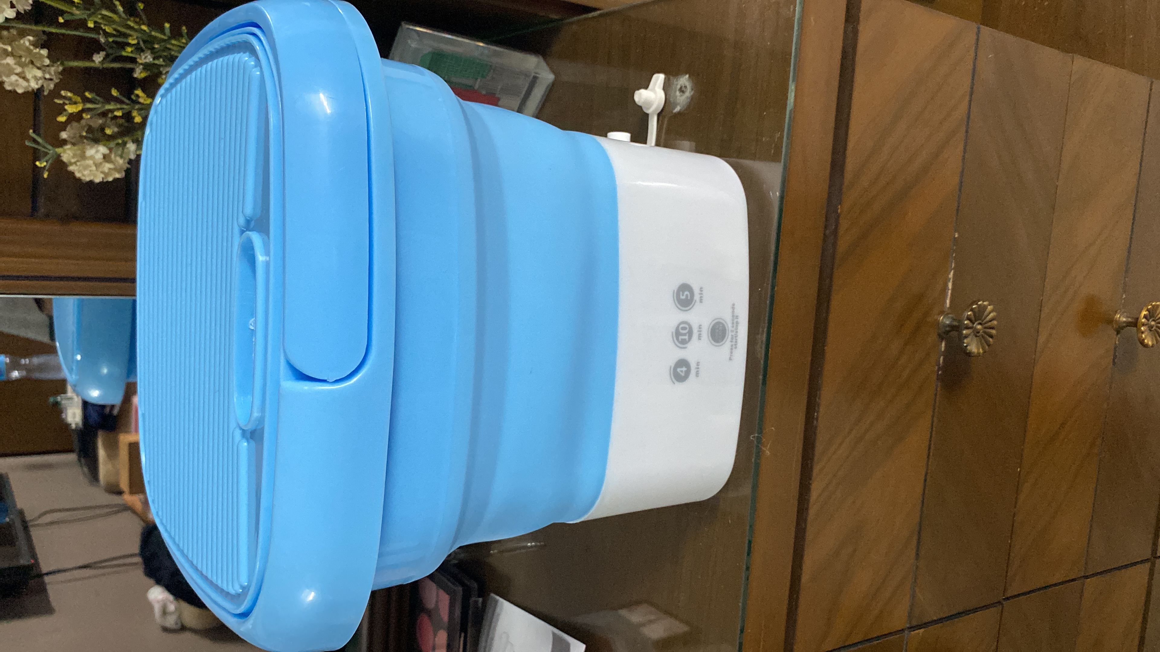 Mini Portable Washing Machine - Folding Washing Machine - Bucket Washer for  Clothes Laundry- Collapsible Washing Machine - Underwear Washing Machine