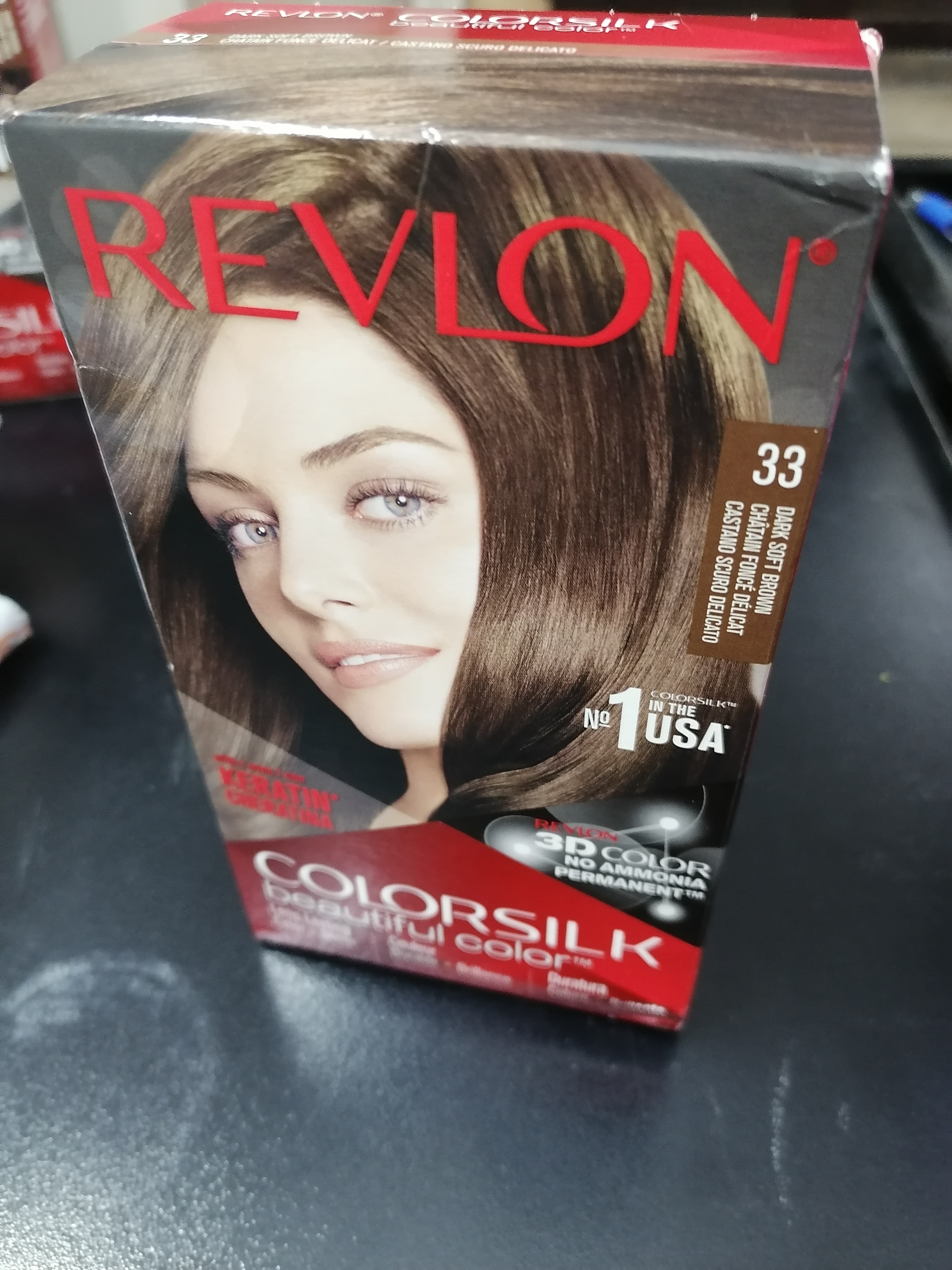 REVLON (Italy) 33 Dark Soft Brown 3D Hair Color: Buy Online at Best Prices  in Pakistan 