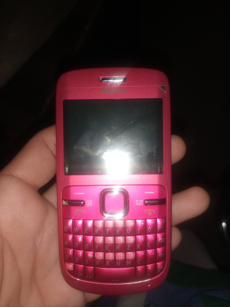 Nokia C3 Original With Box Single Sim PTA Approved Inches