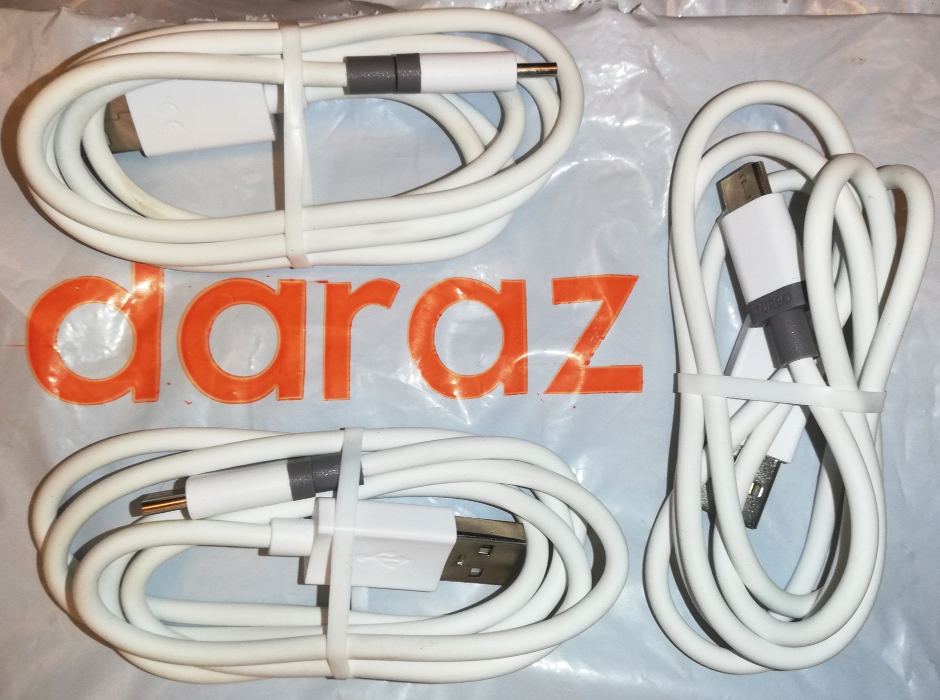  Type C USB 3.0 Fast Charging Cable For All Brands - White