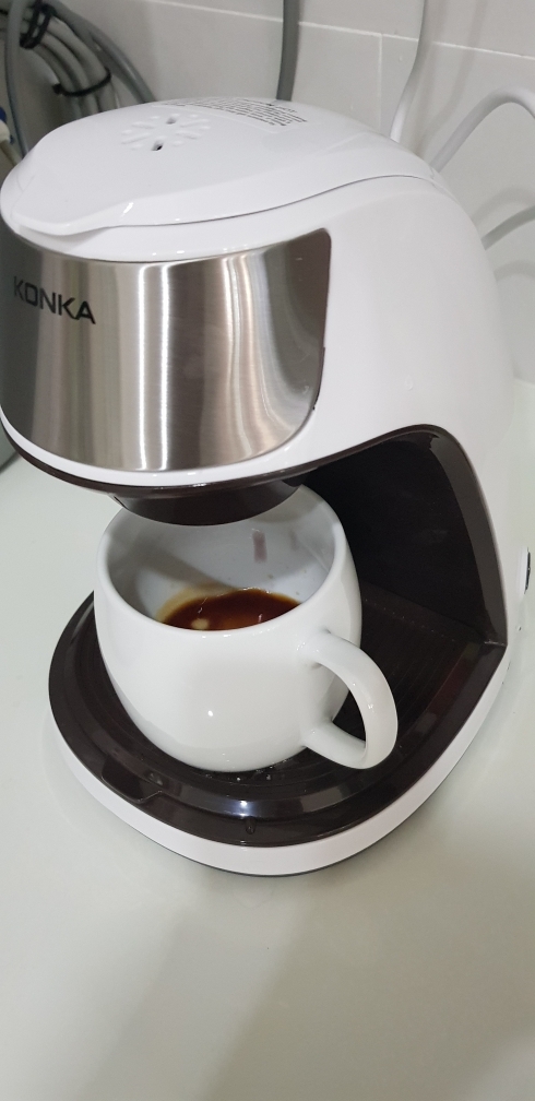 KONKA Coffee Maker Machine Portable Home Mini Automatic Drip Office Cafeteira  Eletrica Tea Easy Operation Free