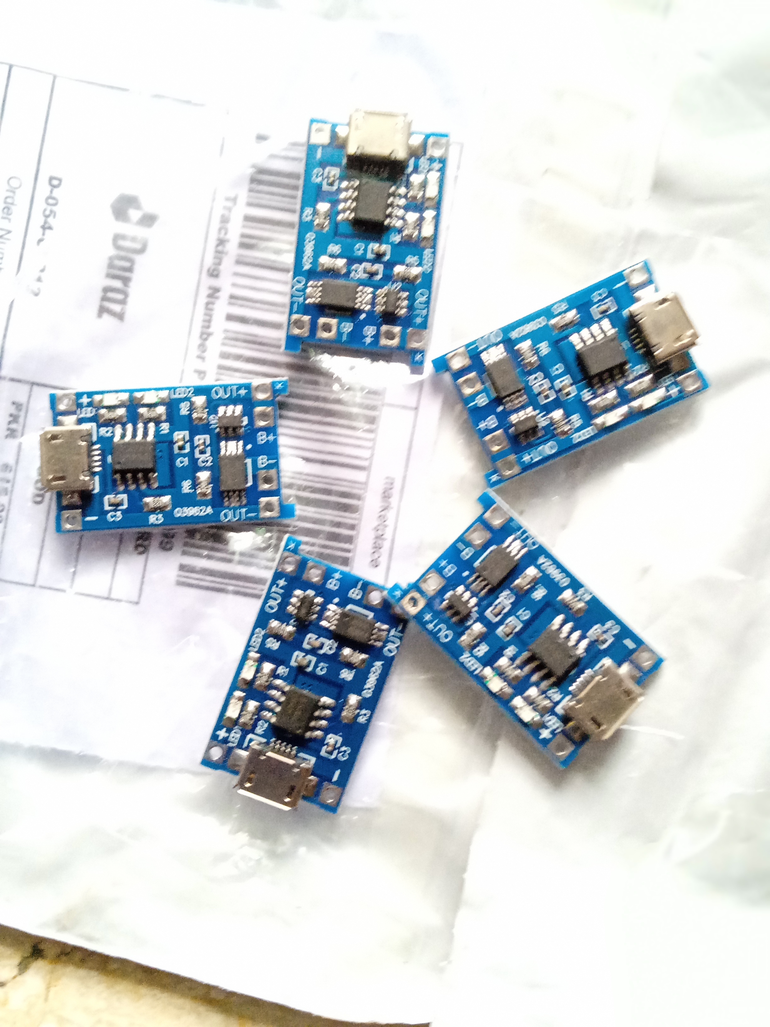 Mini Battery Charger Module 5V 1A USB Charging Module 2/5/10 PCS TP4056 5V 1A Lithium Battery ...