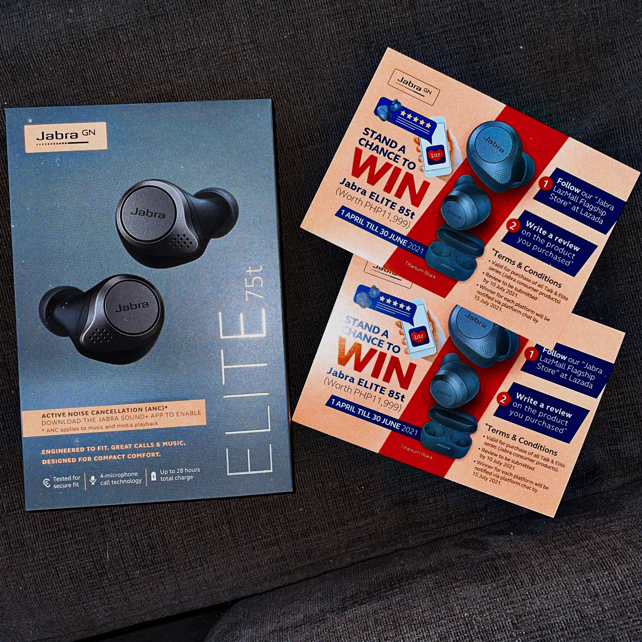 Jabra Elite 75t True Wireless Earbuds 