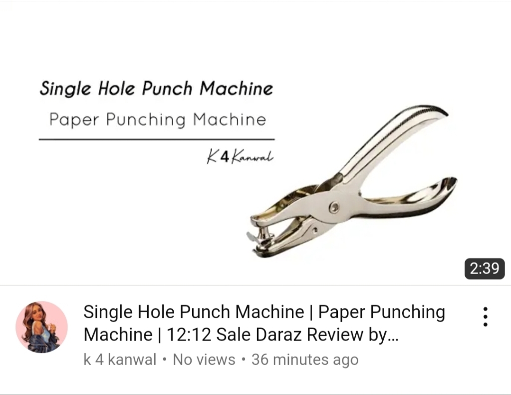 1 Pc Metal 6mm Pore Diameter Punch Pliers Single Hole Puncher Hand