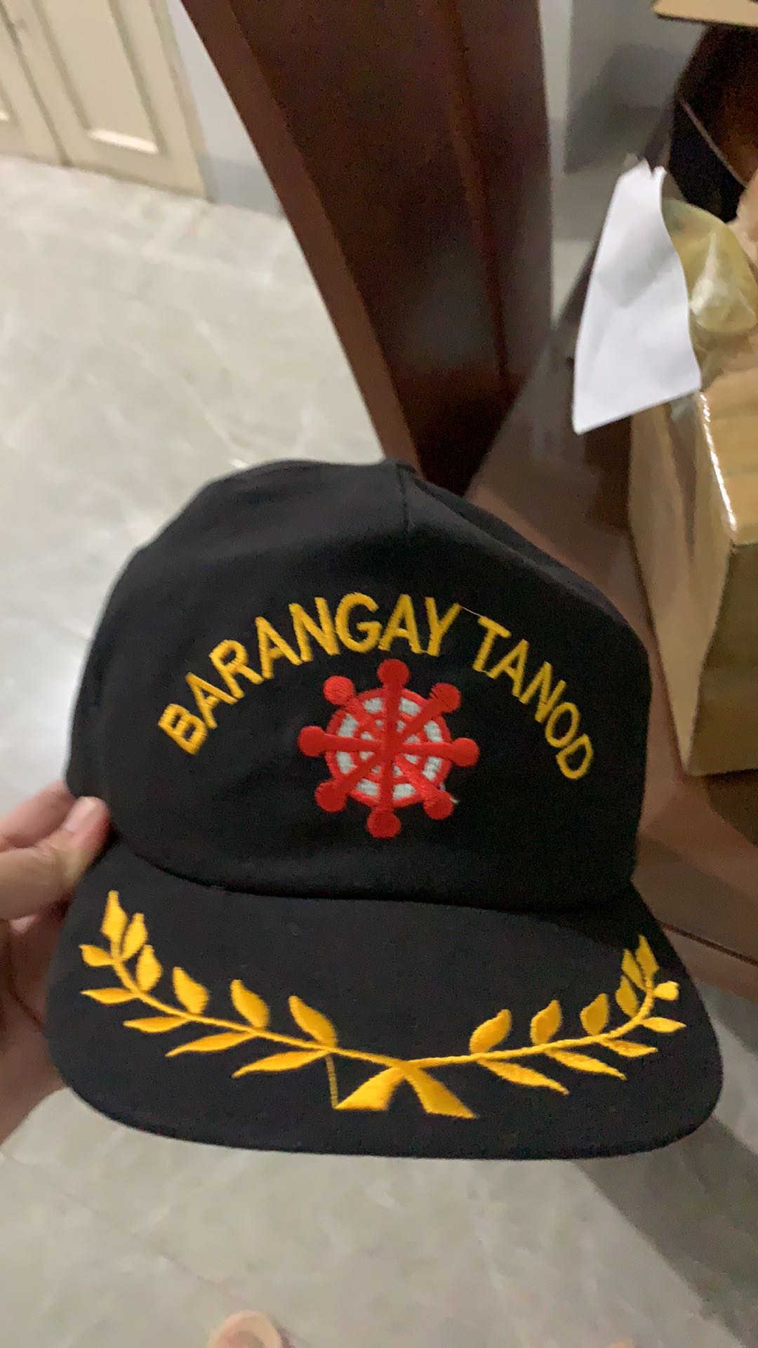 BARANGAY TANOD BALLCAP EMBROIDERED LOGO 