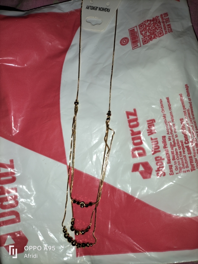 Ro Jewelry Ongpin Fashionable Gold Plated Layer Long Chain